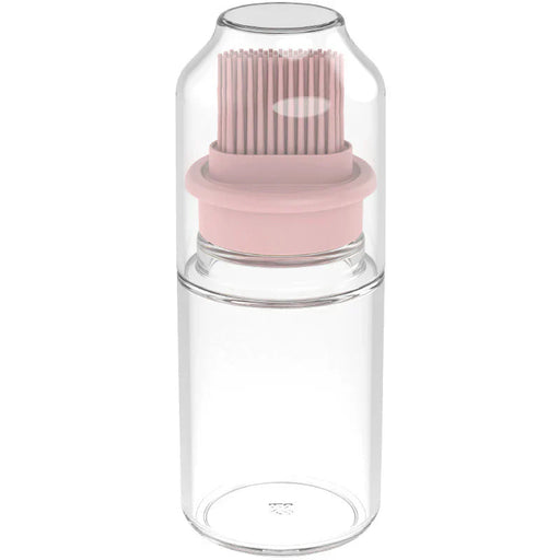 Portable Oil Bottle with Brush Silicone Barbecue Liquid Gadgets High-temperature Kitchen Baking Pastry Barbecue BBQ Tool