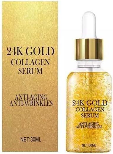 24K Gold Serum for Moisturizing and Hydrating Dark Circles Eye Cream Face Essence Skin Care