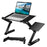 Adjustable Folding Laptop Ultrabook Notebook Tablet Table Stand With Mouse Pad for Bed Sofa