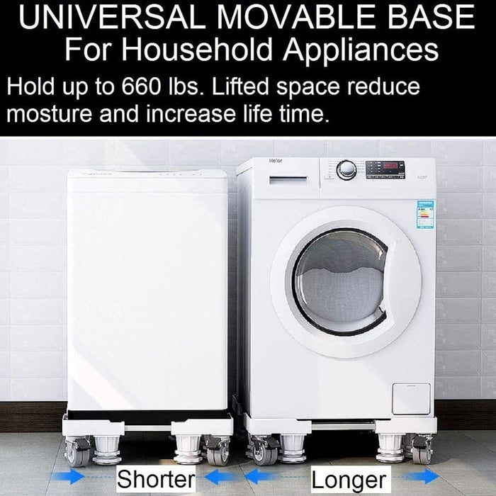 Multifunctional Shock-absorbing, Moving and Height Increasing Base Pad